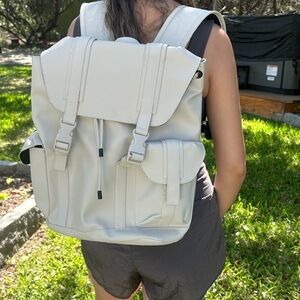NWT Zara Women's Cream Backpack - Minimal Everyday Carry